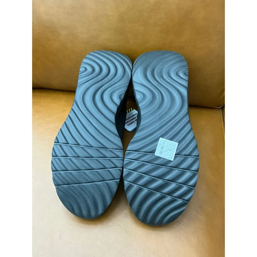 Skechers BOBS Sport Squad Chaos Women 7.5 Black New Slip-ins 117497 BBK